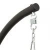 vidaXL Sedia pensile da giardino con cuscino Tessuto Oxford Anteprima dell’immagine prodotto 9