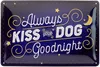 Nostalgic-Art - Blechschild 20 x 30cm - PfotenSchild - Kiss Produktbild-Vorschau 1