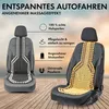 WALSER CarComfort poduszka na siedzenie z drewnianych Podgląd zdjęcia produktu 2