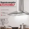 Cuffia di aspirazione LEVIVO 90 cm per ricircolo ed Anteprima dell’immagine prodotto 4