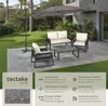 Parasol 350 cm avec housse de protection - gris Voir les images du produit 2
