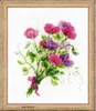 Riolis Kreuzstich-Set "Blumenstrauß mit süßen Erbsen", Produktbild-Vorschau 1