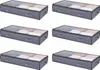 Six identical under-bed storage boxes are arranged in two columns and three rows against a white background. Náhled obrázku produktu