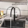 CECIPA MAX Wasserhahn Küche Schwarz Ausziehbar, Produktbild-Vorschau 12