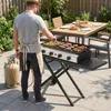 FCH Gasgrill  Tragbarer 4 Brennern 9.6 kW Grill klappbar, Produktbild-Vorschau 7