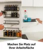 4er Set Gewürzregale aus Edelstahl mit Gewürzdosen, Produktbild-Vorschau 4