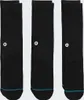 Stance Icon 3 Pack Crew Socken Schwarz Produktbild-Vorschau 9