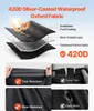 SucceBuy Copertura impermeabile per golf car 2+2/4 posti Anteprima dell’immagine prodotto 4