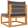 The Living Store 7-tlg. Garten-Sofagarnitur mit Kissen Produktbild-Vorschau 10