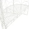 Mezzo gazebo Rosie con panca, bianco antico Anteprima dell’immagine prodotto 6