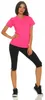 Mivaro Damen Sport T-Shirt atmungsaktiv schnelltrocknend Produktbild-Vorschau 2