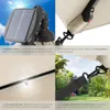 Parasol à LED solaire Sunna avec manivelle 2,5 x 2,5 m - Voir les images du produit 4