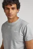 Nachhaltiges Herren T-Shirt Grau: Slim Fit, Rundhals, Produktbild-Vorschau 10