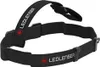 A black fabric headband with the brand name 'LEDLENSER' printed on it. Produktbild-Vorschau