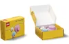 A product shot of a LEGO Wall Hanger Set, with the box open showing the contents. Produktbild-Vorschau