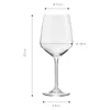 ECHTWERK Rotwein-Gläser 6er Set, 627 ml - Zeitlose Produktbild-Vorschau 3