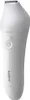 A studio shot of a white Philips epilator against a white background. Podgląd zdjęcia produktu