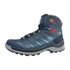A single blue hiking boot is shown against a white background. Voir les images du produit