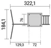 REBO Kinderspielturm Lyon B x T x H 242,2 x 284,4 x 228,8 Produktbild-Vorschau 6