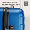 MONZANA® 3tlg. Kofferset Exopack TSA Schloss Hartschalen Produktbild-Vorschau 5