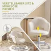 Fauteuil de bureau Alightup en forme de fleur, avec coussin Voir les images du produit 4