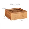 relaxdays 10024614_0 relaxdays Teebox   braun Anteprima dell’immagine prodotto 4