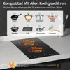 CDV Elektro-Kochfeld 30 cm Glaskeramikkochfeld 2 Zonen 9 Produktbild-Vorschau 8