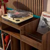 sweeek - Zweifarbiger Vintage XL Schallplattenschrank mit Produktbild-Vorschau 6