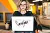 MuchoWow® Laptop Aufkleber Sticker Cover Weltkarte - Marmor Produktbild-Vorschau 5