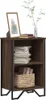 vidaXL Regál na knihy Hnedý dubový vzhľad 50x31x74,5 cm Náhľad obrázku produktu 2