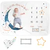 Luka&Lily Baby Meilenstein Decke - Ultrasofte Neugeborenen Produktbild-Vorschau 1