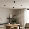 A modern living room with ceiling lights, a coffee table, and curtains. Náhľad obrázku produktu