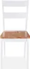 vidaXL Chaises de salle à manger 2 pcs. Blanc Bois massif Voir les images du produit 1