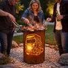 TiKo-Design® Ohnivá nádoba z ocele s motívom nákladného Náhľad obrázku produktu 5
