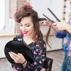 Kurtzy Friseur Spiegel Rund Leicht mit Griff – Produktbild-Vorschau 5