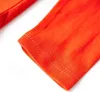 vidaXL Kinder-Langarmshirt Hellorange 116 Produktbild-Vorschau 5