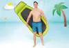 Materac plażowy z siateczką do pływania chłodzący zielony Podgląd zdjęcia produktu 2