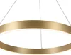 Lampa wisząca LED Midway złota 35W Ciepła biel 3850lm metal Podgląd zdjęcia produktu 7