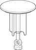 Hansa Ventilkegel komplett Durchmesser 63mm Produktbild-Vorschau 1