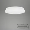 LED Deckenleuchte Deckenlampe Sternendekor 8 W weiß Metall Produktbild-Vorschau 5