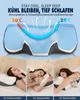 2 St. Kopfkissen Nackenschmerzen, Ergonomisches Memory Foam Produktbild-Vorschau 4