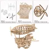 Puzzle 3D Airship, ROKR, Lemn, 349 piese Podgląd zdjęcia produktu 11