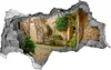 Selbstklebender Loch-3D-Aufkleber 95x73 cm charmante Straße Produktbild-Vorschau 1