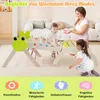 Set di 3 strutture per arrampicata indoor COSTWAY, Anteprima dell’immagine prodotto 7