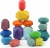 Drevené Bloky Montessori Puzzle Bloky Náhľad obrázku produktu 3