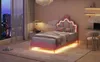 UnboxG Rosa Kinderbett 90x200 cm mit LED-Beleuchtung – Produktbild-Vorschau 14