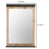 Garderobenschrank Set inkl. Spiegel SHELTON-61 in Old Style Produktbild-Vorschau 5