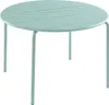 Runder Gartentisch  aus Metall – Durchmesser 110 cm – Produktbild-Vorschau 1