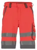 DASSY® Lucca Warnschutz-Shorts NEONROT/ZEMENTGRAU Gr.46 Produktbild-Vorschau 2