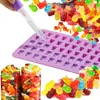 Silicone Gummibärchen Formen Set - 4 Förmchen + 2 Pipetten Produktbild-Vorschau 7